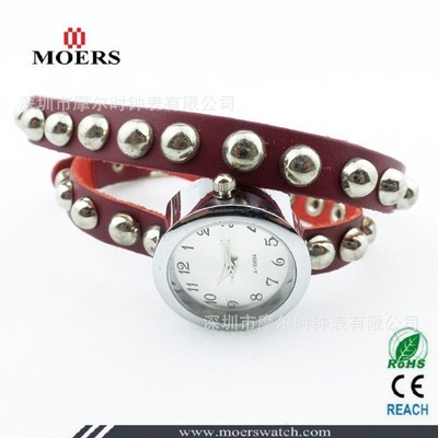 外貿(mào)原單時尚女士皮帶手表 加長PU皮表帶與合金禮品的批發(fā)優(yōu)選